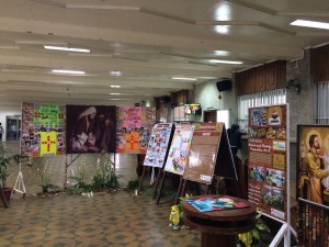 Exhibit. It features the outputs of the students and the works of the faculty members.