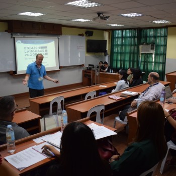 International Conference for English-Teaching Professionals at the University of San Jose - Recoletos Cebu