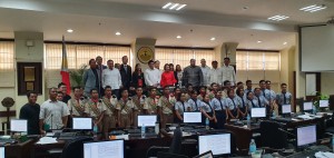 USJ-R boy scouts at cebu city hall