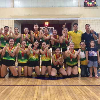 USJ-R Jaguars Volleyball 2019 champion