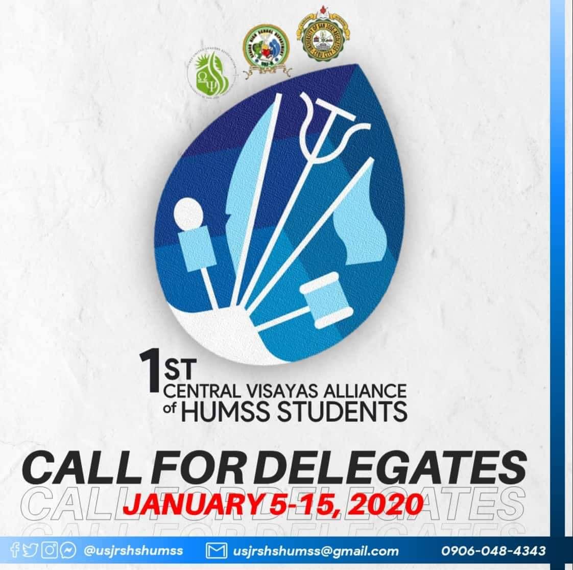 Pre-registration for 1st Central Visayas Alliance of HUMSS students now open