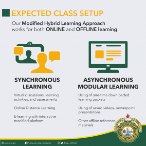 USJR Cebu online class set up
