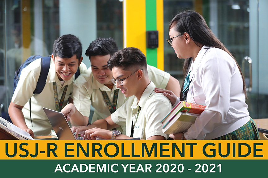 USJ-R releases enrollment guide for AY 2020-2021