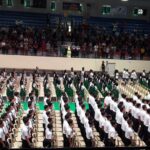 340 junior high students of AY 2019-2020 move-up