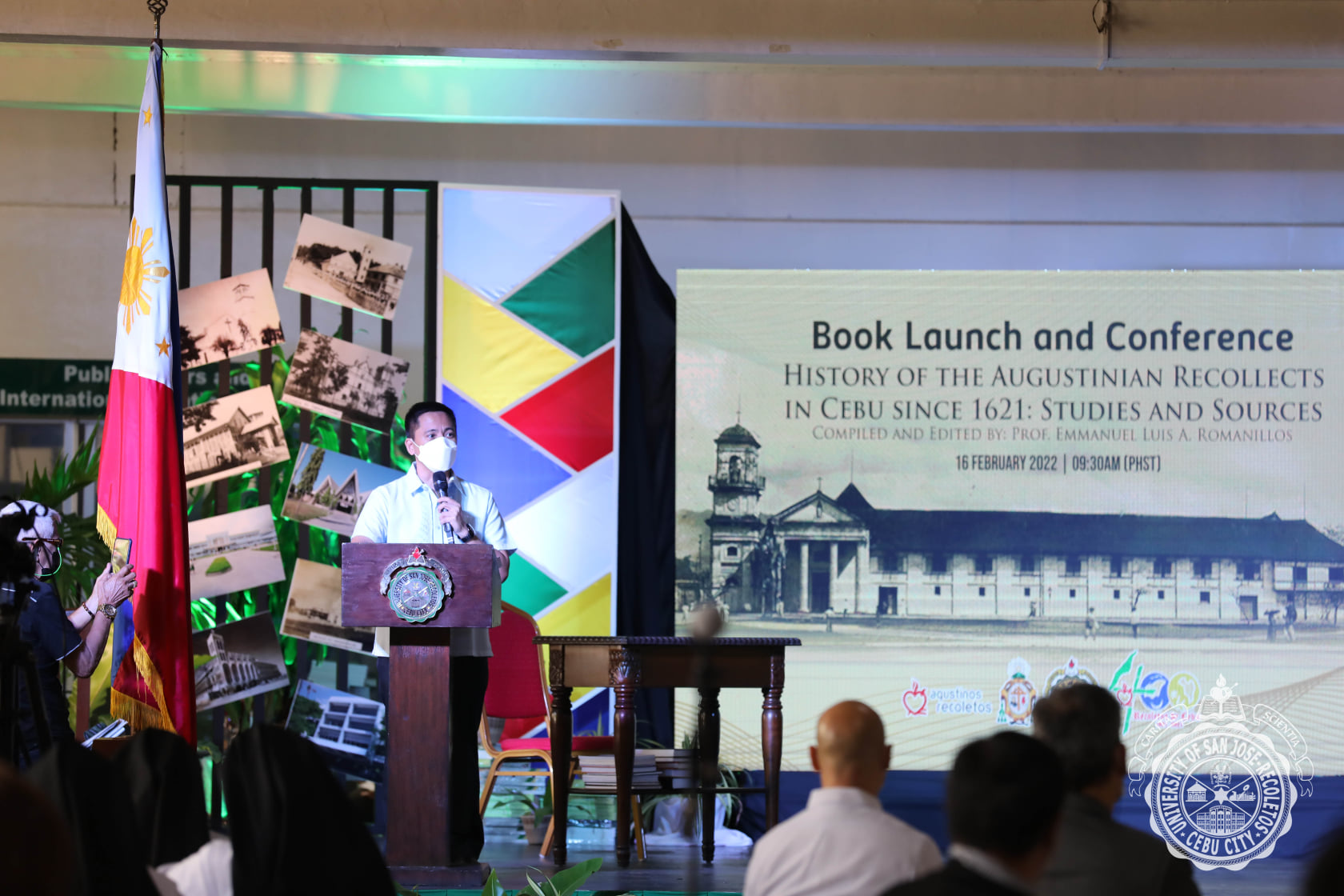 USJ-R launches a book documenting 400 years of Recollect missionary presence in Cebu