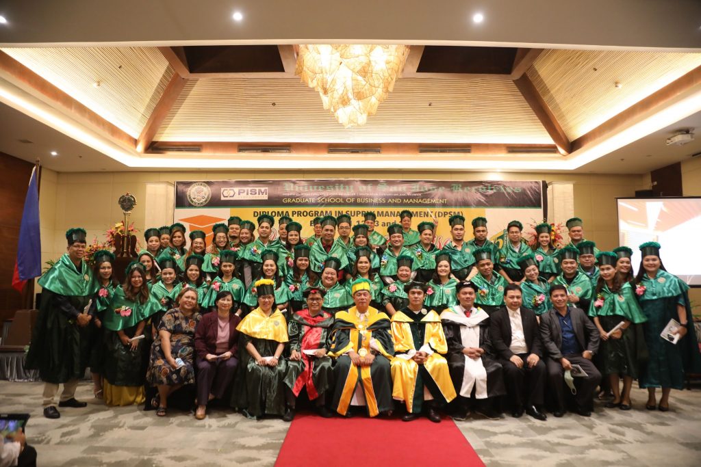 DPSM graduates maayo hotel USJR Cebu San Jose supply management