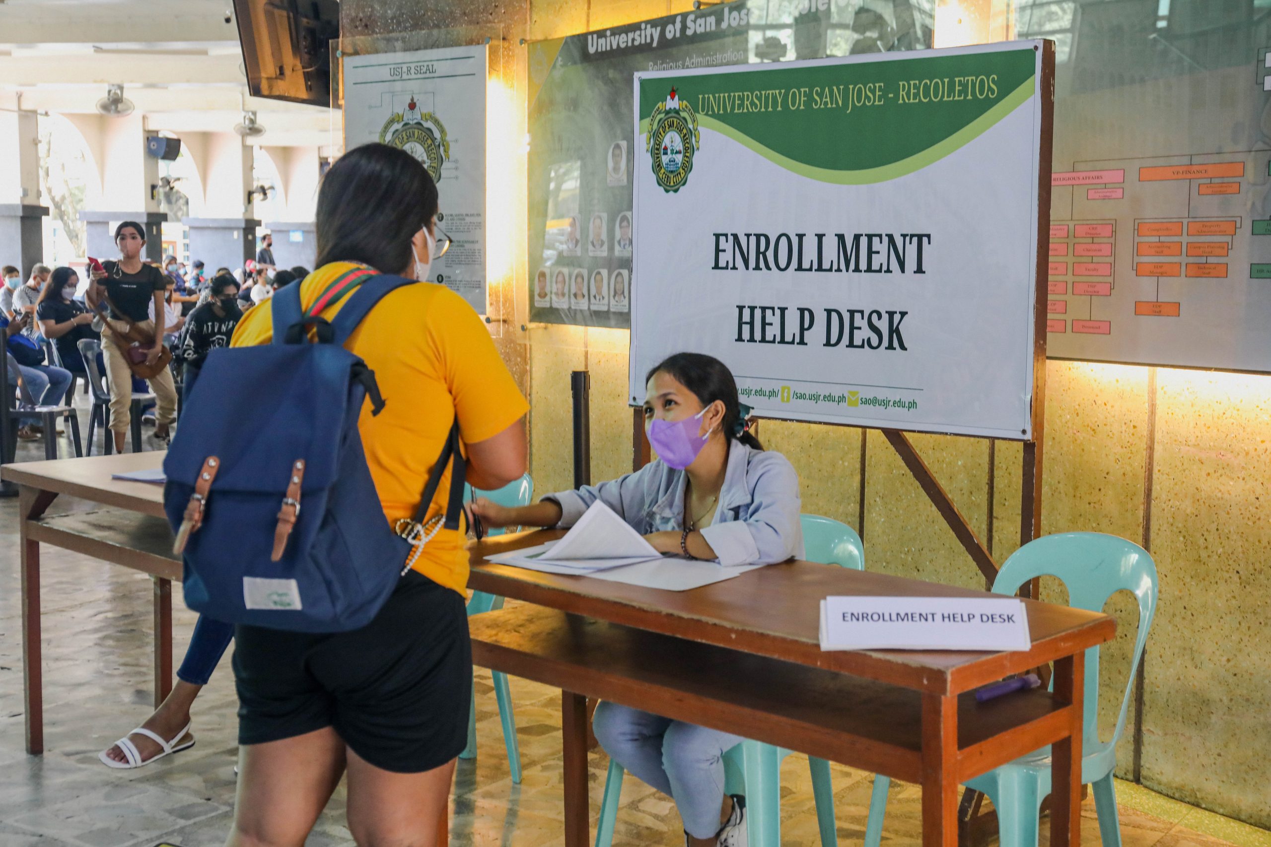 USJ-R enrollment schedule for AY 2023-2024 posted