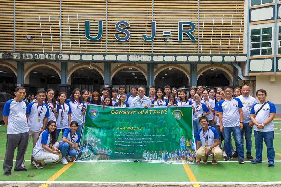 USJ-R reaps 5 championships at 2023 PRISAA National Games